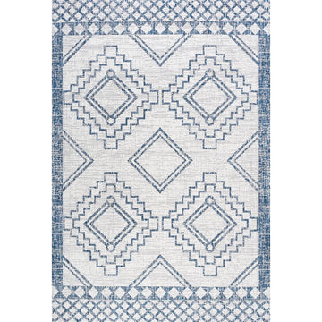 Marokko Diamond Tribal Medallion Indoor/outdoor Area Rug